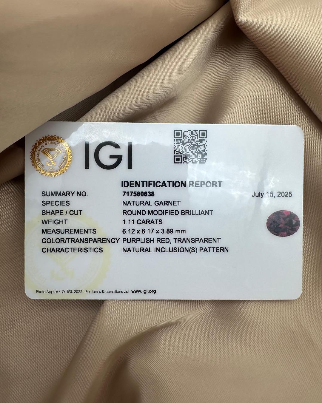 Garnet Silver Bracelet - Gem Quality - Dokkana Gemstones