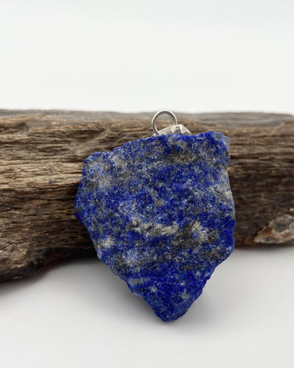 Lapis Lazuli raw pendant - Dokkana Gemstones