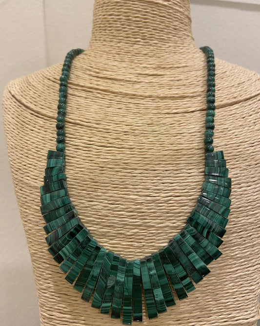 Malachite Necklace - Dokkana Gemstones