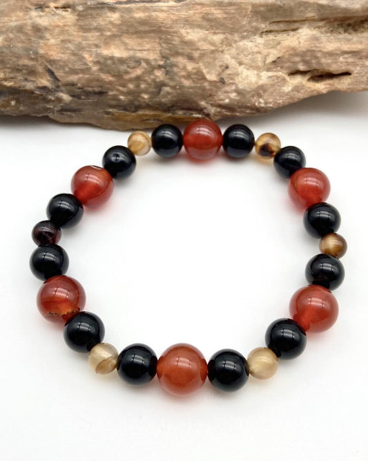 Mix Agate Bracelet - Dokkana Gemstones