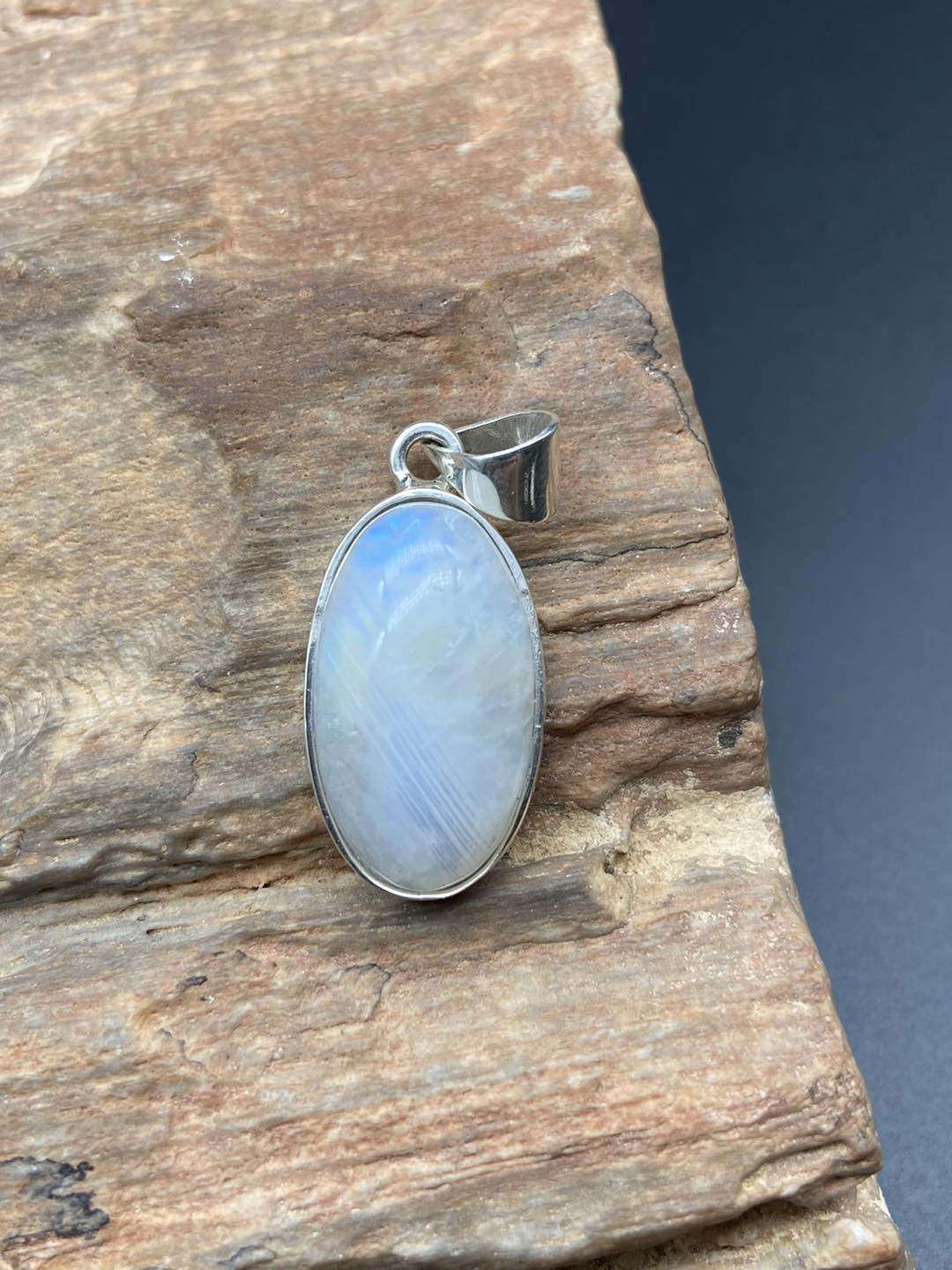 Moonstone Silver Pendants - Dokkana Gemstones