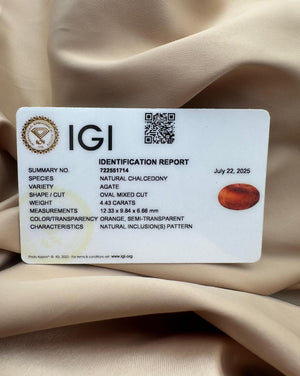 Natural Agate Gem Quality Silver Pendant - Dokkana Gemstones