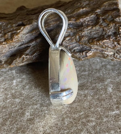 Opal Silver Pendant - Dokkana Gemstones