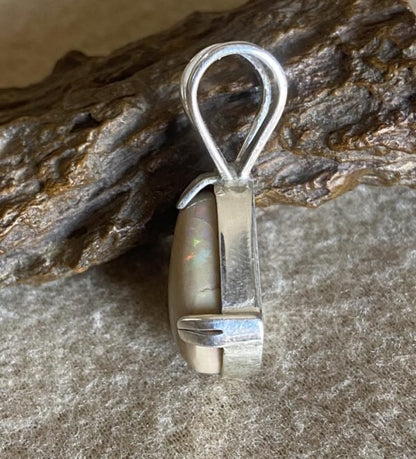 Opal Silver Pendant - Dokkana Gemstones