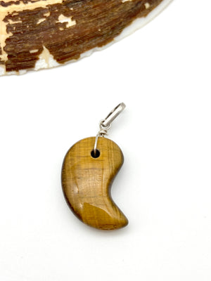 Tiger’s Eye Silver Pendants - Dokkana Gemstones